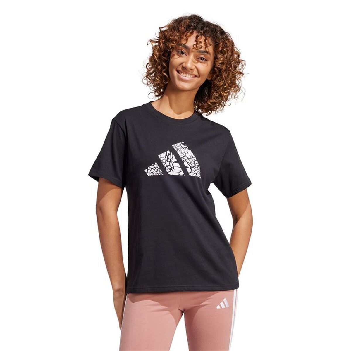 T-shirt med kortärm Dam Adidas JJ4110 (S) - 2