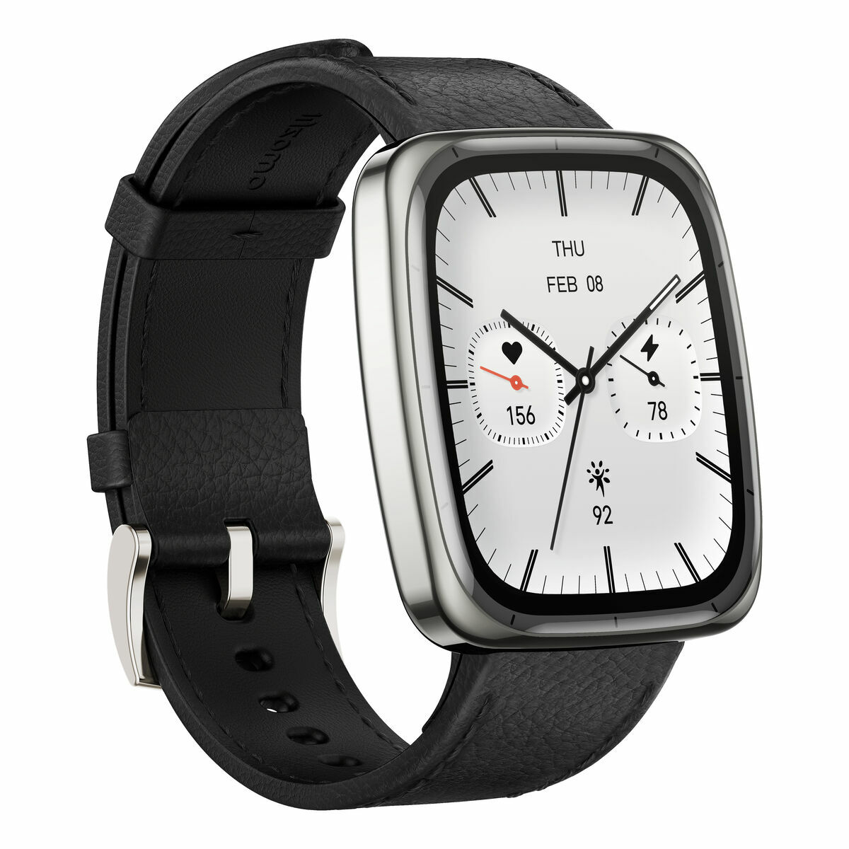 Smartklocka Amazfit ACTIVE 2 SQUARE Svart Stål 1,75" - 3