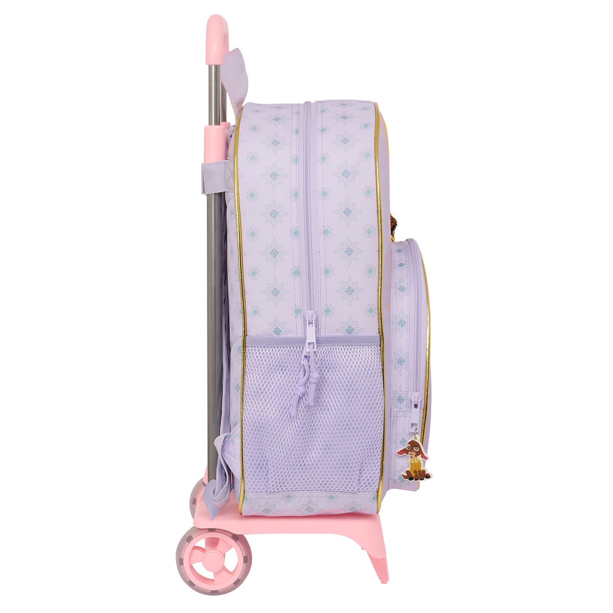 Skolväska med hjul Wish Lila 33 x 42 x 14 cm - 3