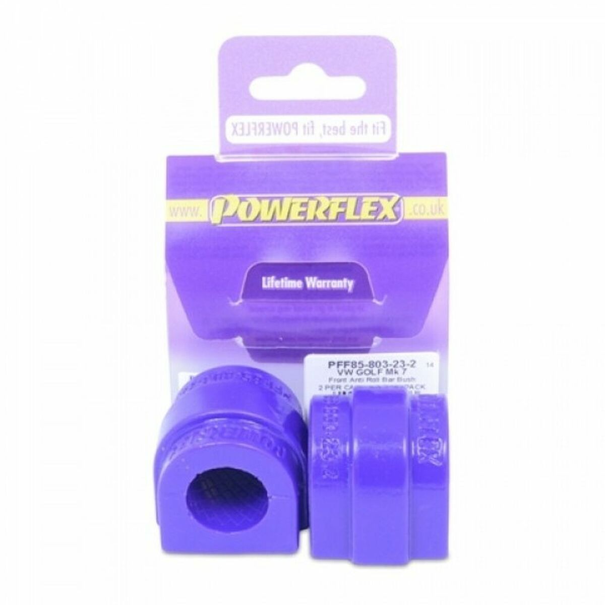 Silentblock Powerflex PFF85-803-25 Delantera 2 Delar