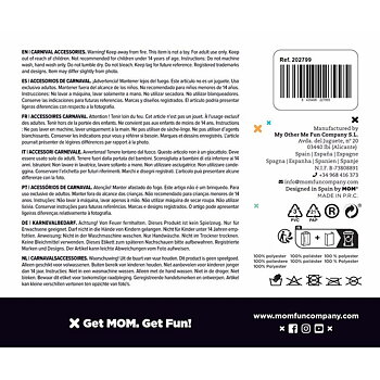 Mustasch My Other Me Svart
