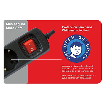 Grenuttag Silver Electronics 9645 Svart