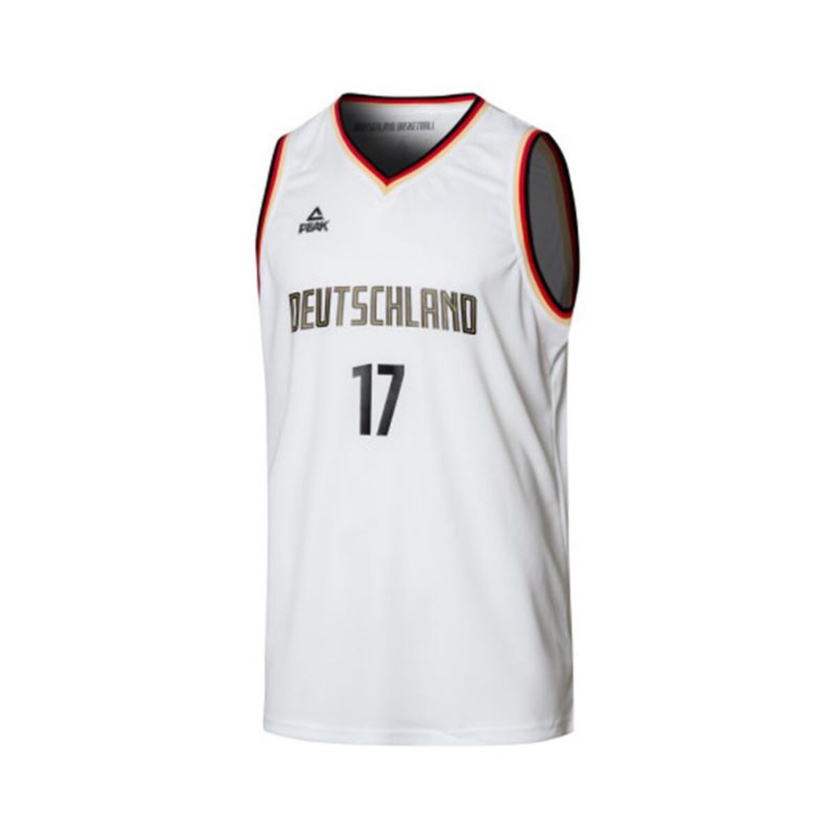 Baskettröja Peak Deutschland 17 Vit