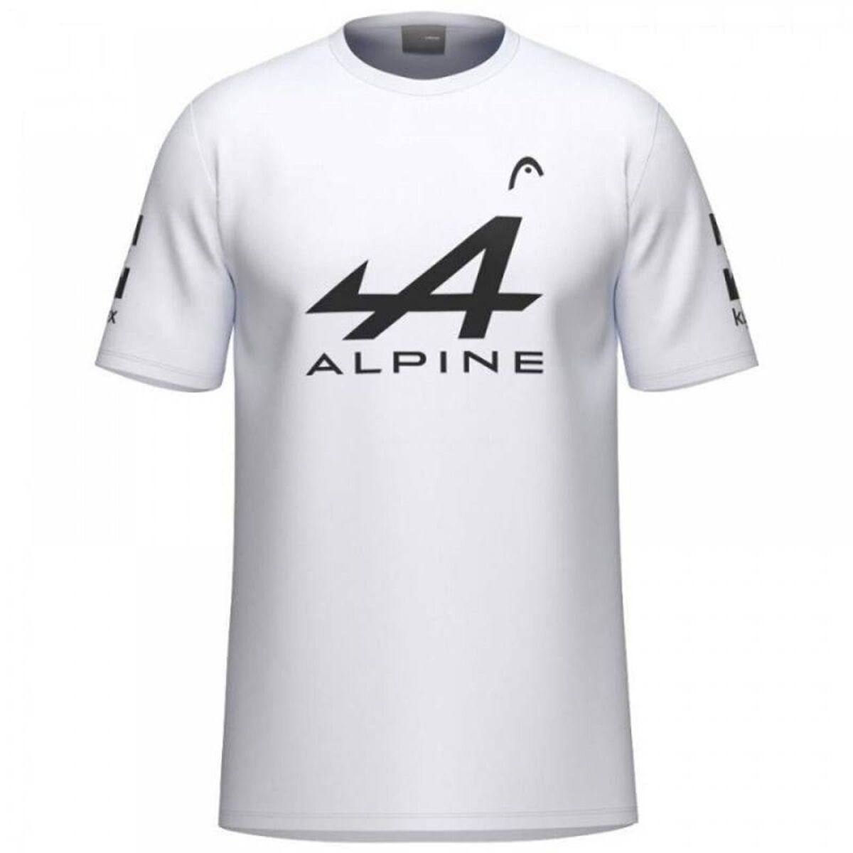 T-shirt med kortärm Herr Head 811615-WH Vit (XL)