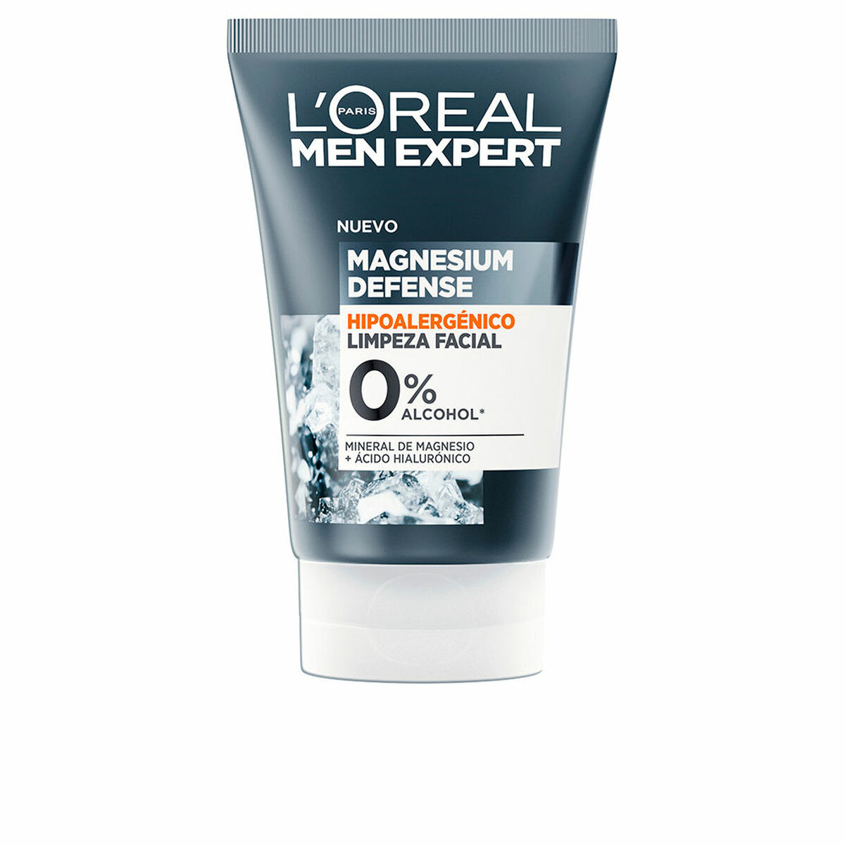 Rengörande ansiktsgel L'Oreal Make Up Men Expert Magnesium Defense 100 ml