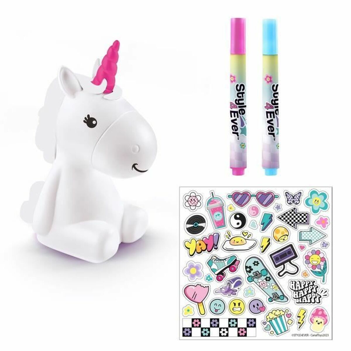 Interaktiv leksak Canal Toys Enhörning Vit - 2