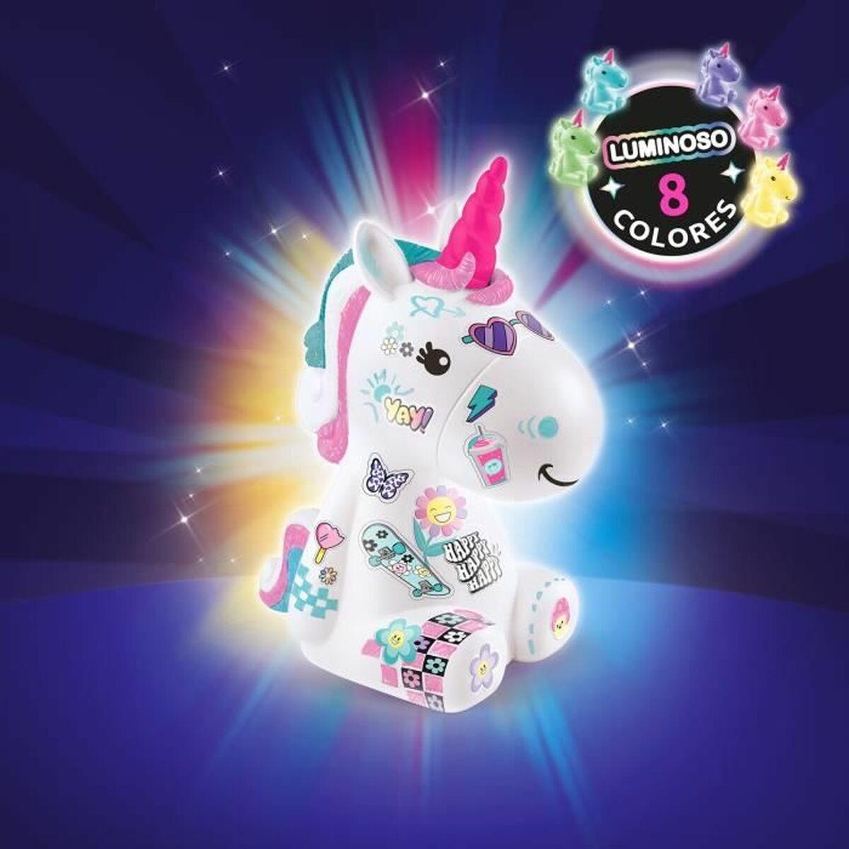 Interaktiv leksak Canal Toys Enhörning Vit - 3