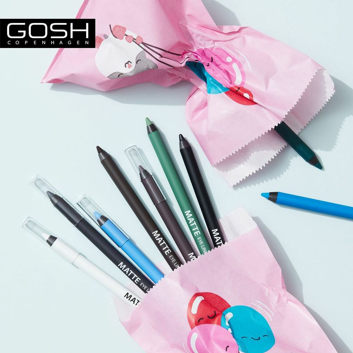 Eyeliner Gosh Copenhagen Matte Nº 003-Grey 1,2 g