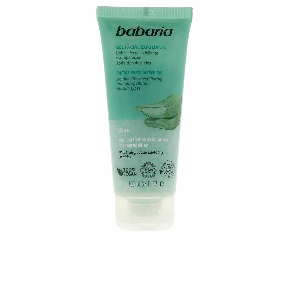 Ansiktsskrubbgel Babaria Aloe Vera 100 ml Aloe Vera