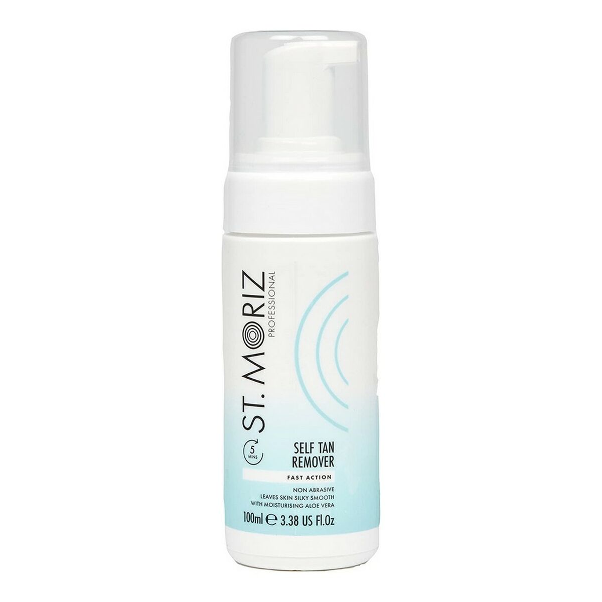 Rengörande mousse St. Moriz Self Tan Remover 100 ml Solbränna Snabb