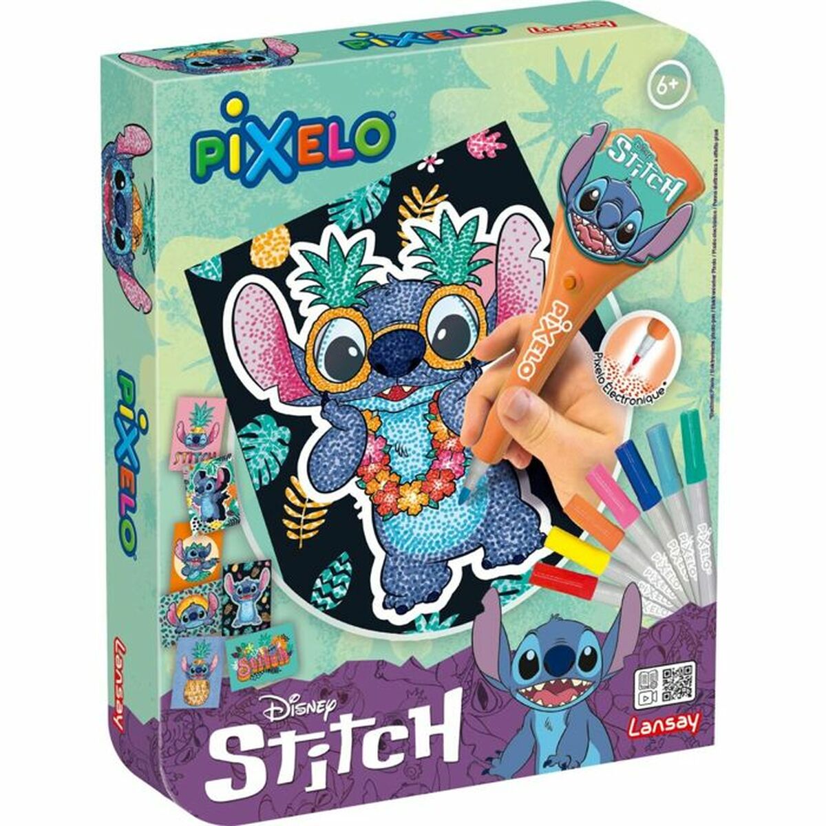 Skrivset Lansay Pixelo Stitch 8 Delar
