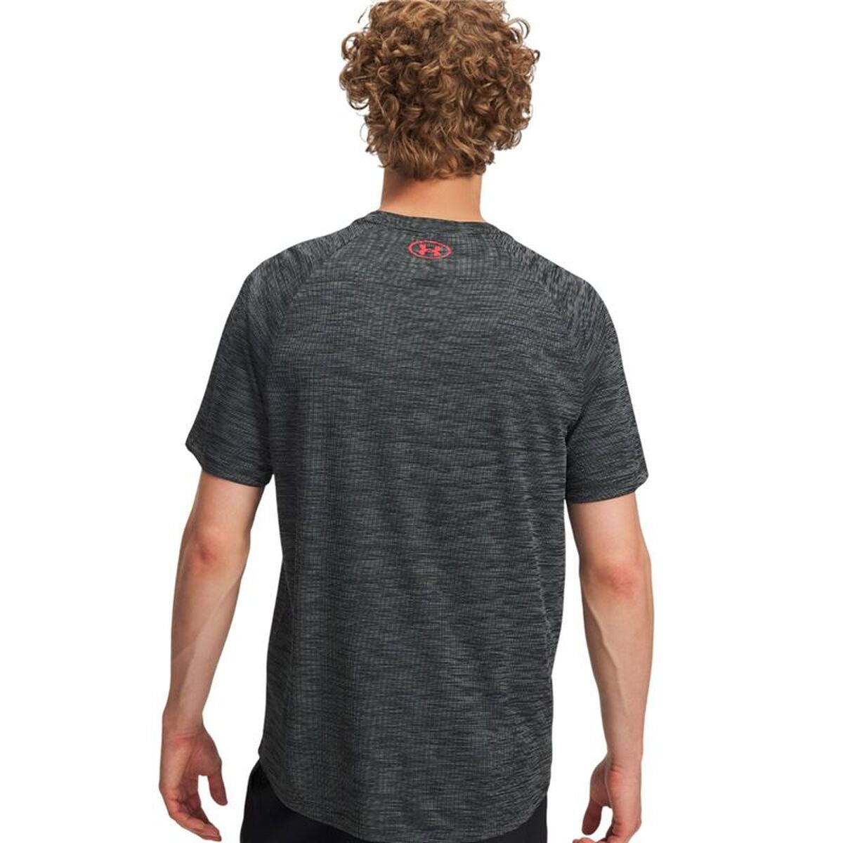 T-shirt med kortärm Herr Under Armour 1382796-002 Mörkgrå (L) - 2