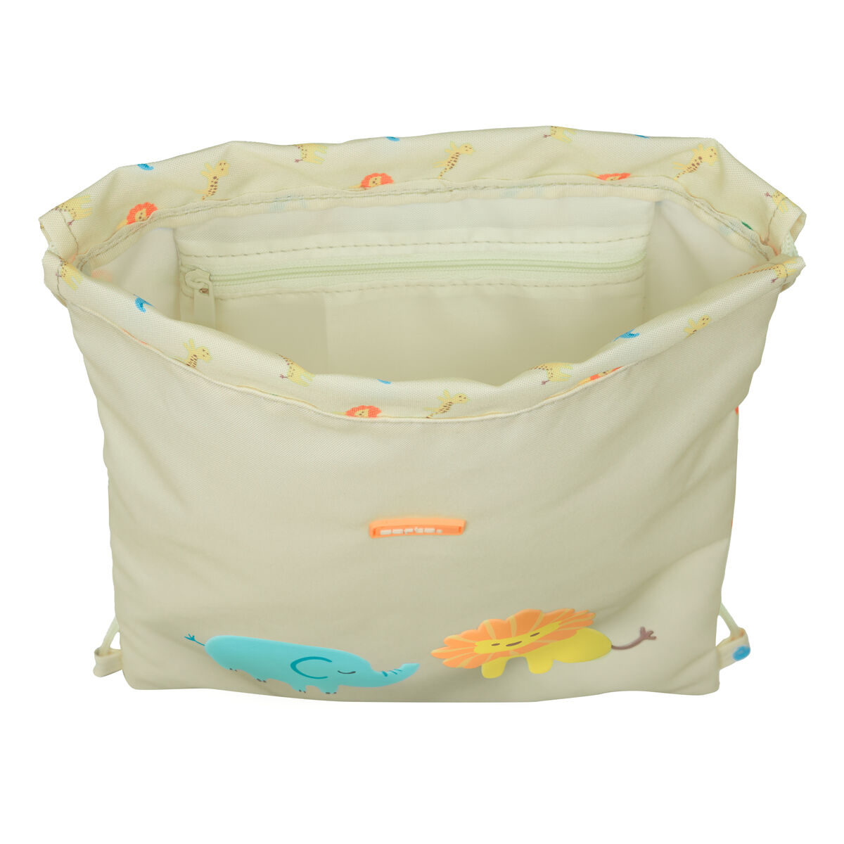 Skopåse med remmar Safta Selva Vit 26 x 34 x 1 cm - 2