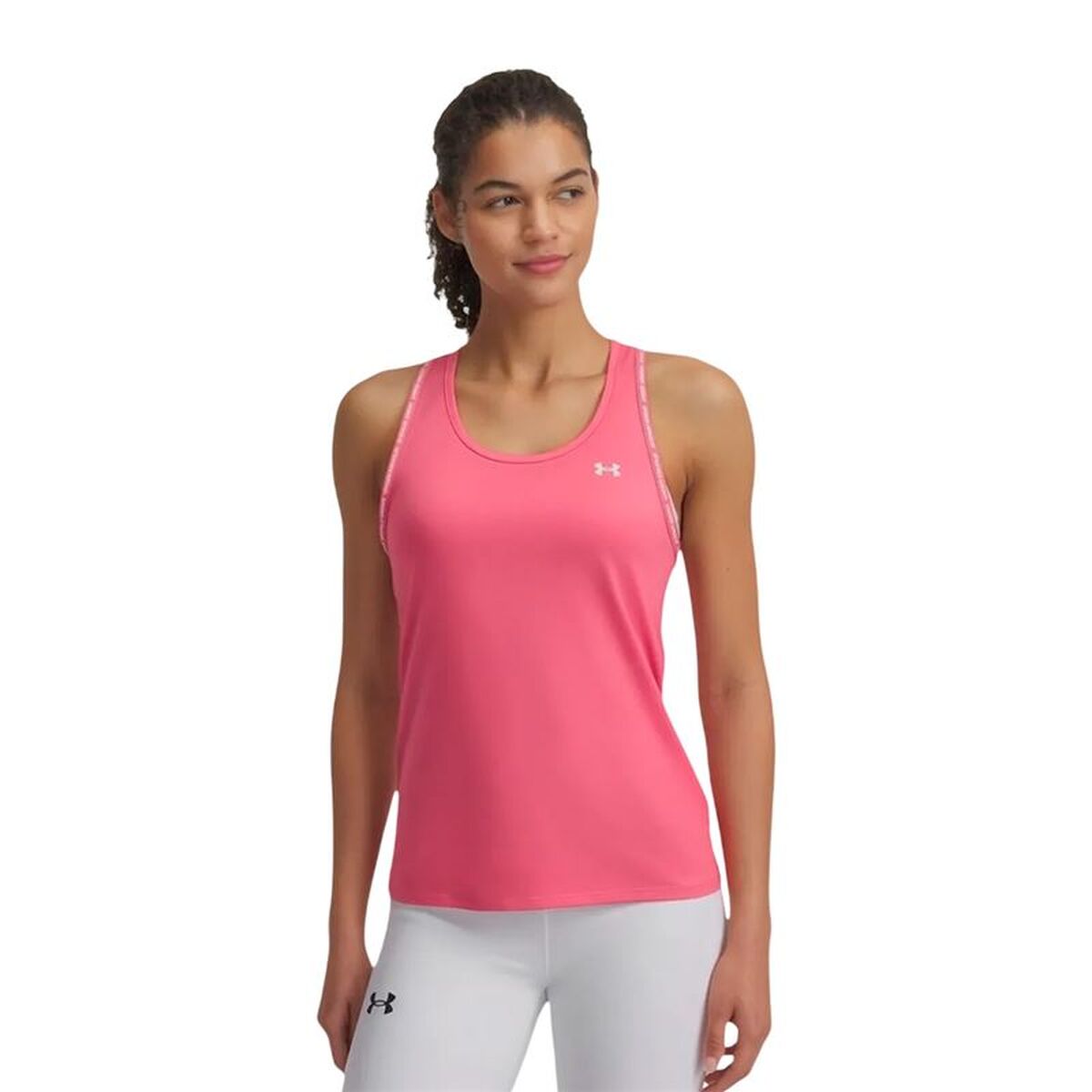 Ärmlös sporttröja Dam Under Armour Rosa Fitness