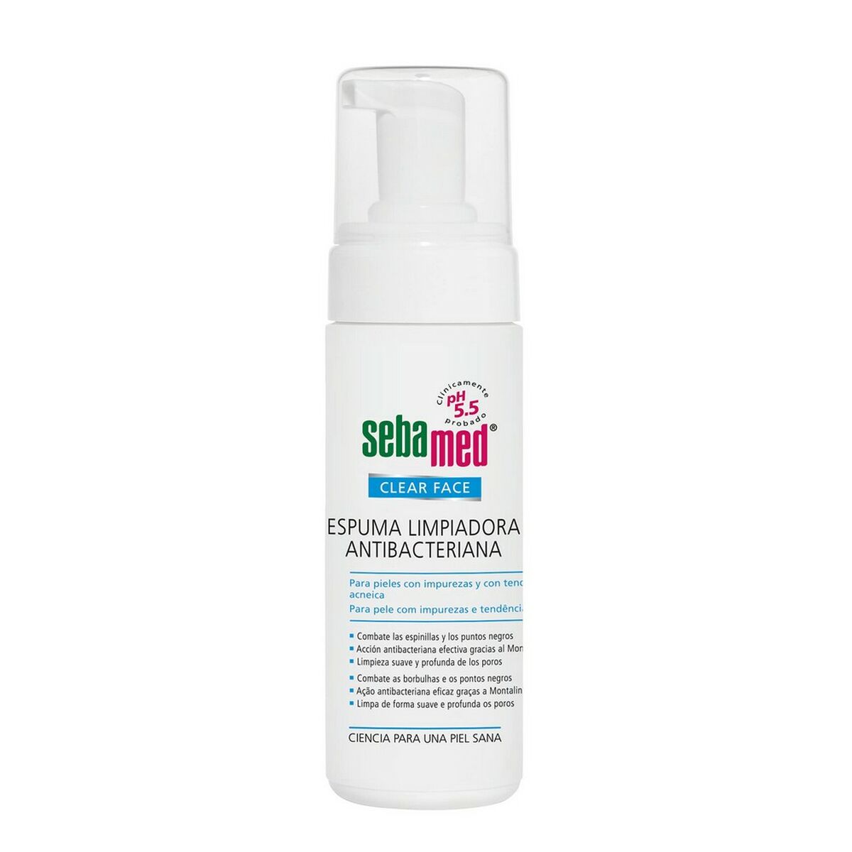 Rengöringsskum Sebamed Clear Face 150 ml Antibakteriell