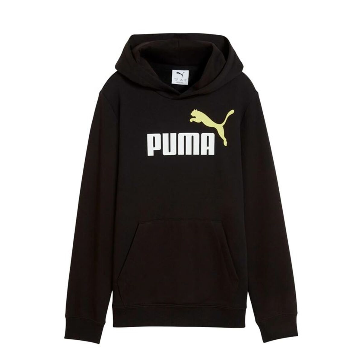 Tröja med huva Unisex Puma Essentials 2 Color No.1 Log Svart
