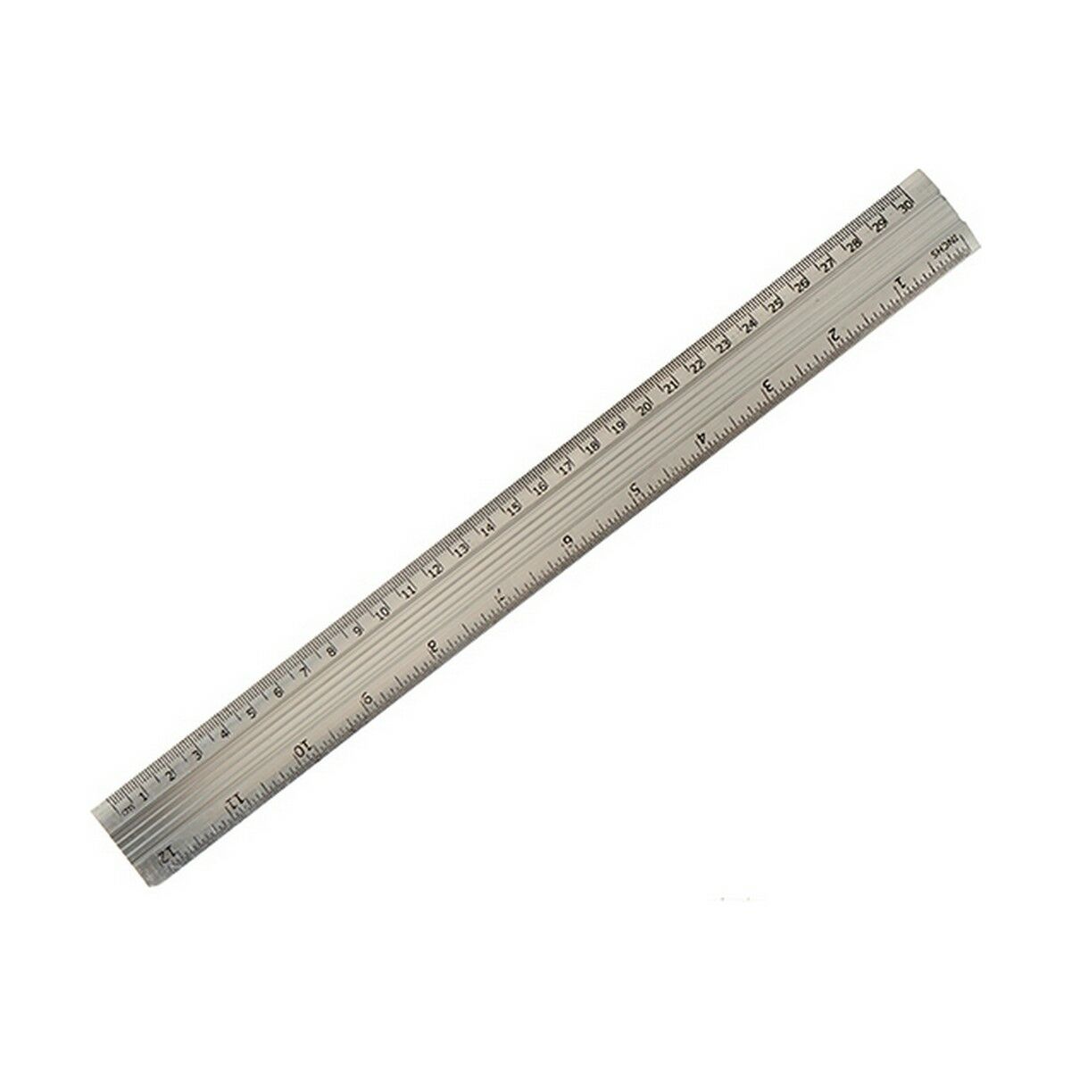 Linjal Pincello Silvrig Aluminium 0,5 x 35,5 x 4 cm (12 antal) - 2