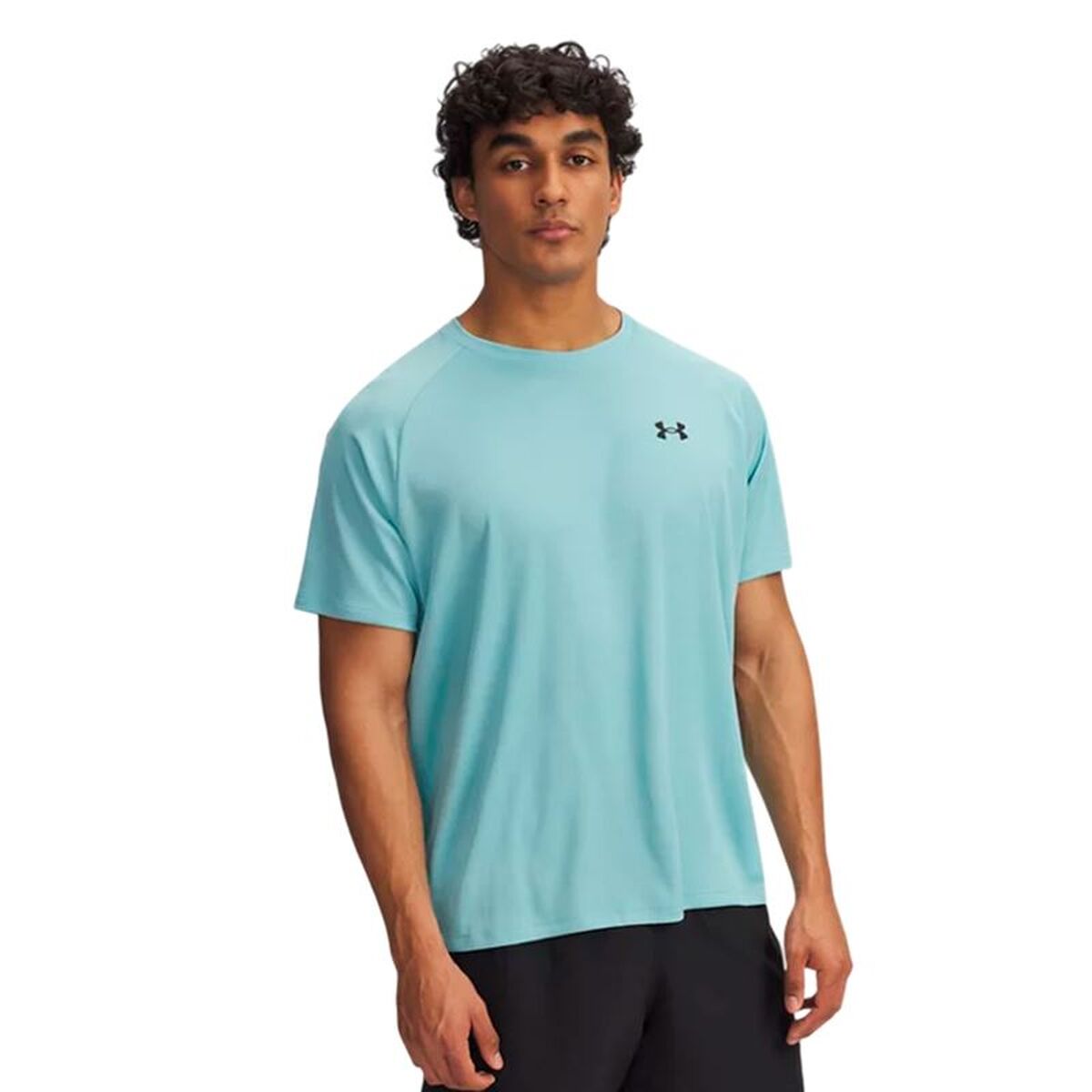 T-shirt med kortärm Herr Under Armour Tech Textured Ss Himmelsblå