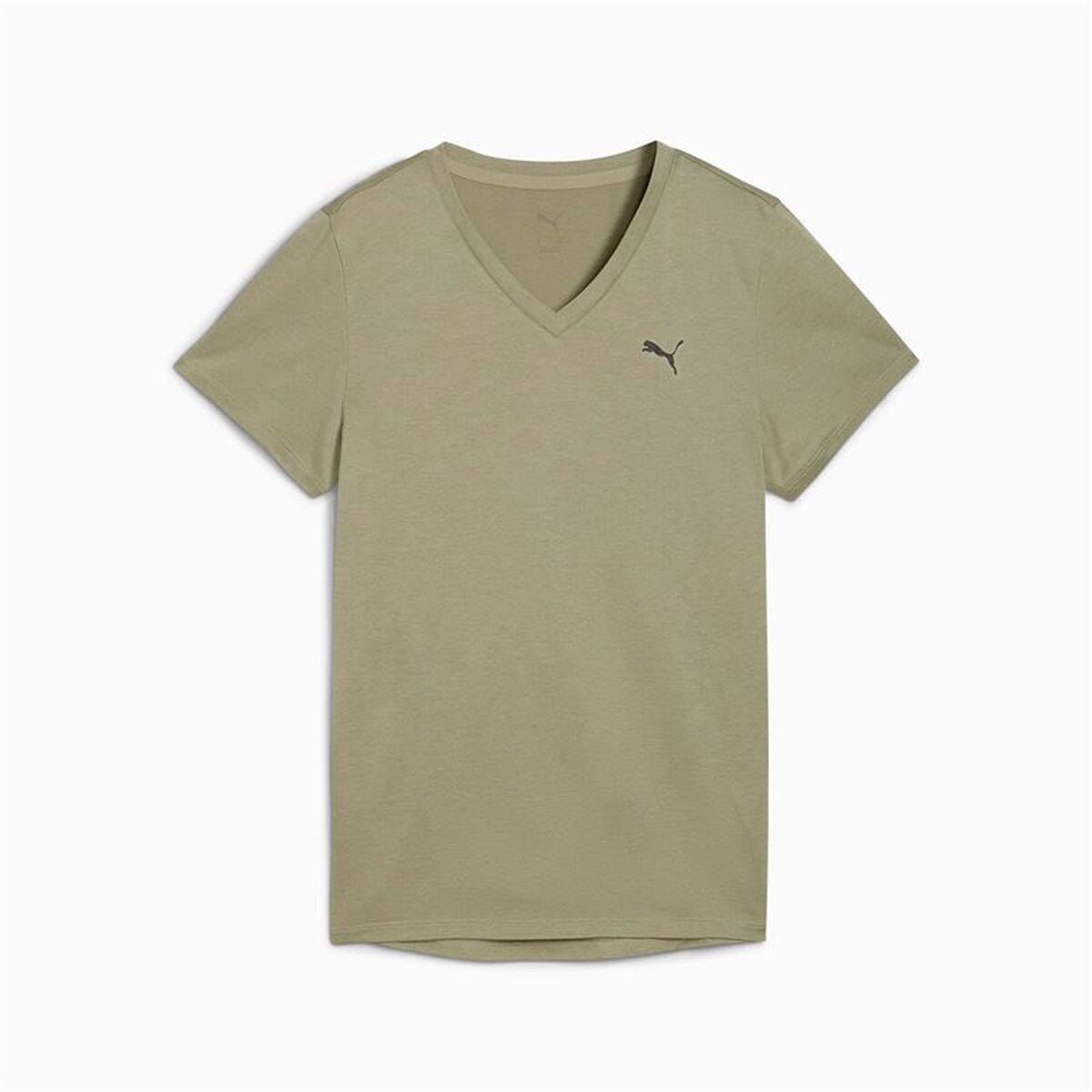 T-shirt med kortärm Dam Puma Essentialsential Vnec Fitness
