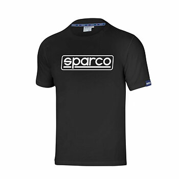 T-shirt Sparco S01324NR3L Svart (L)