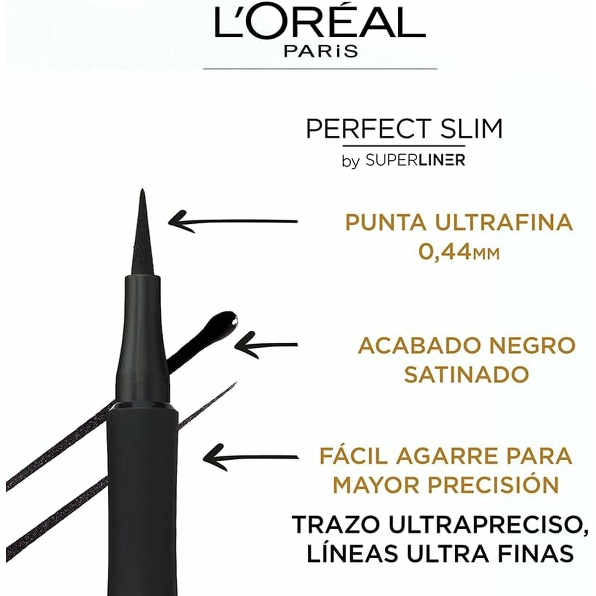 Concealer L'Oreal Make Up Perfect Slim Nº 02-Grey 0,6 ml - 3