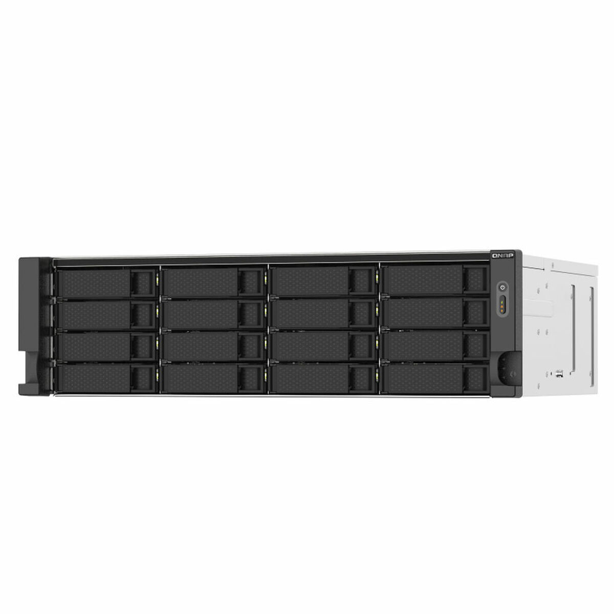 Nätlagringsenhet NAS Qnap TS-1673AU-RP-16G Svart Grå Svart/Grå AMD Ryzen V1500B