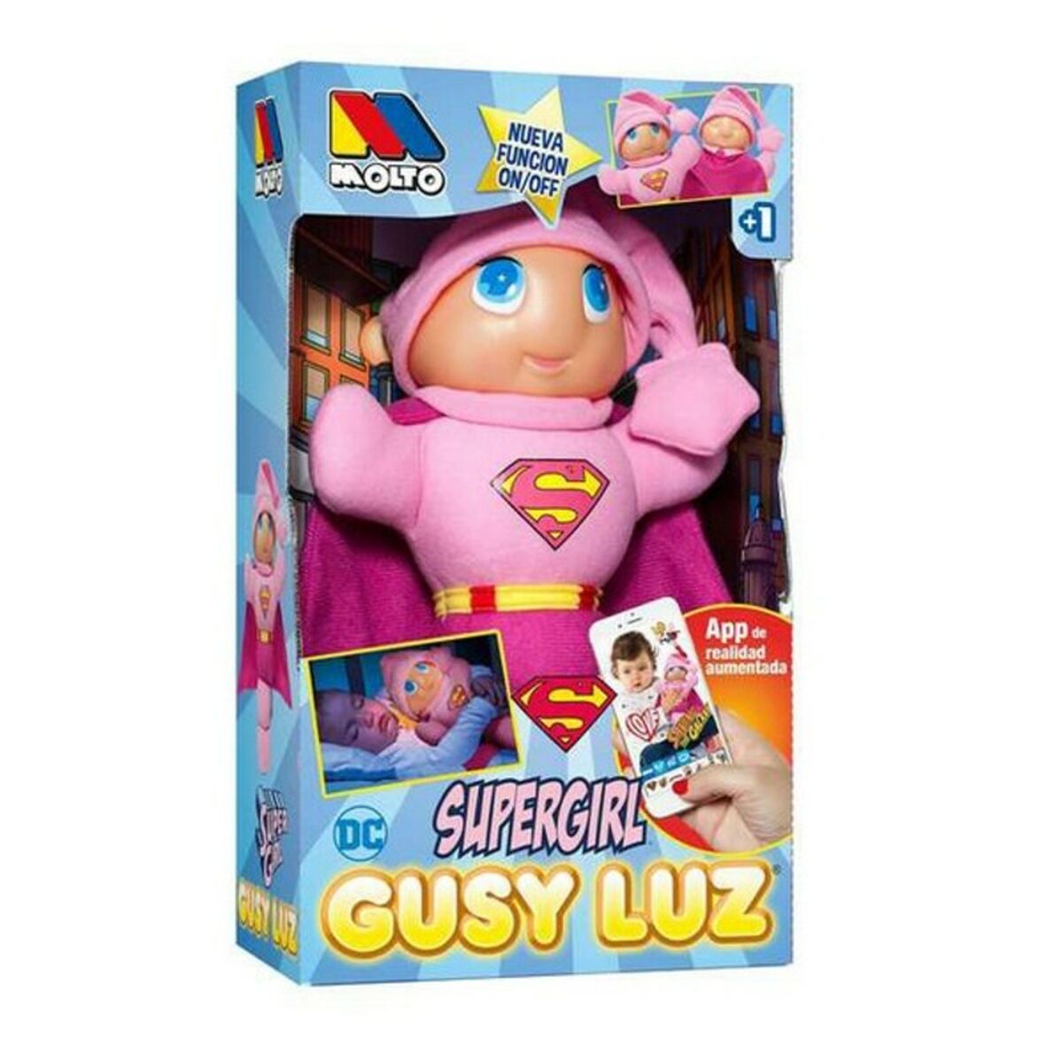 Figur SuperGirl Gusy Luz Moltó Gusy Luz Supergirl 28 cm (28 cm) - 2