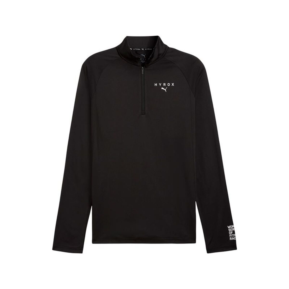 T-shirt med lång ärm Herr Puma X Hyrox 1/4 Z Svart