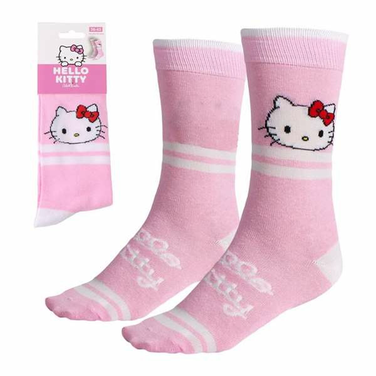 Strumpor Hello Kitty Rosa 36-43 - 2