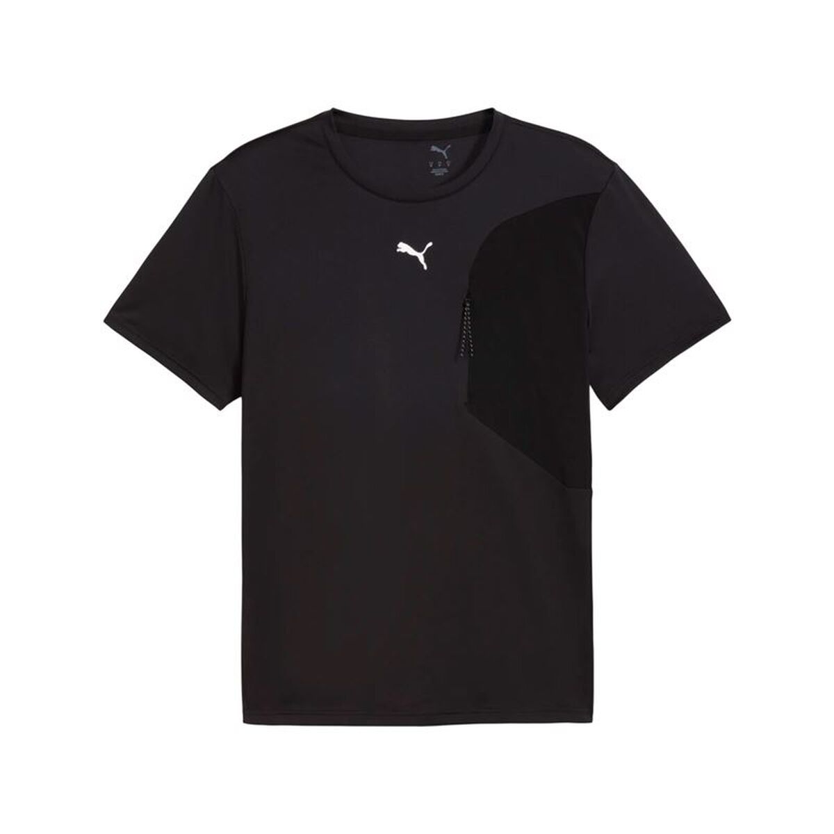 T-shirt med kortärm Herr Puma M Flex Pocket Svart