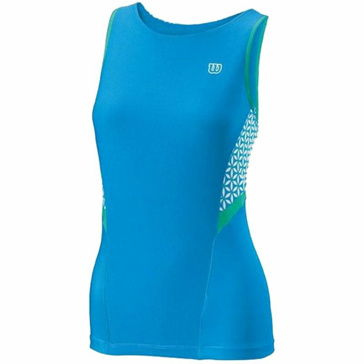 Tanktop, Dam Wilson Glamour Grön Tennis Vändbar (Renoverade C)