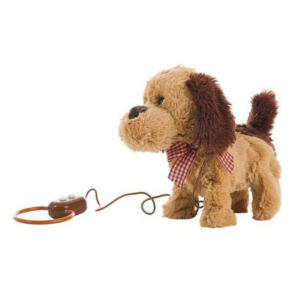 Plyschdocka Hund Brun 22 cm - 2