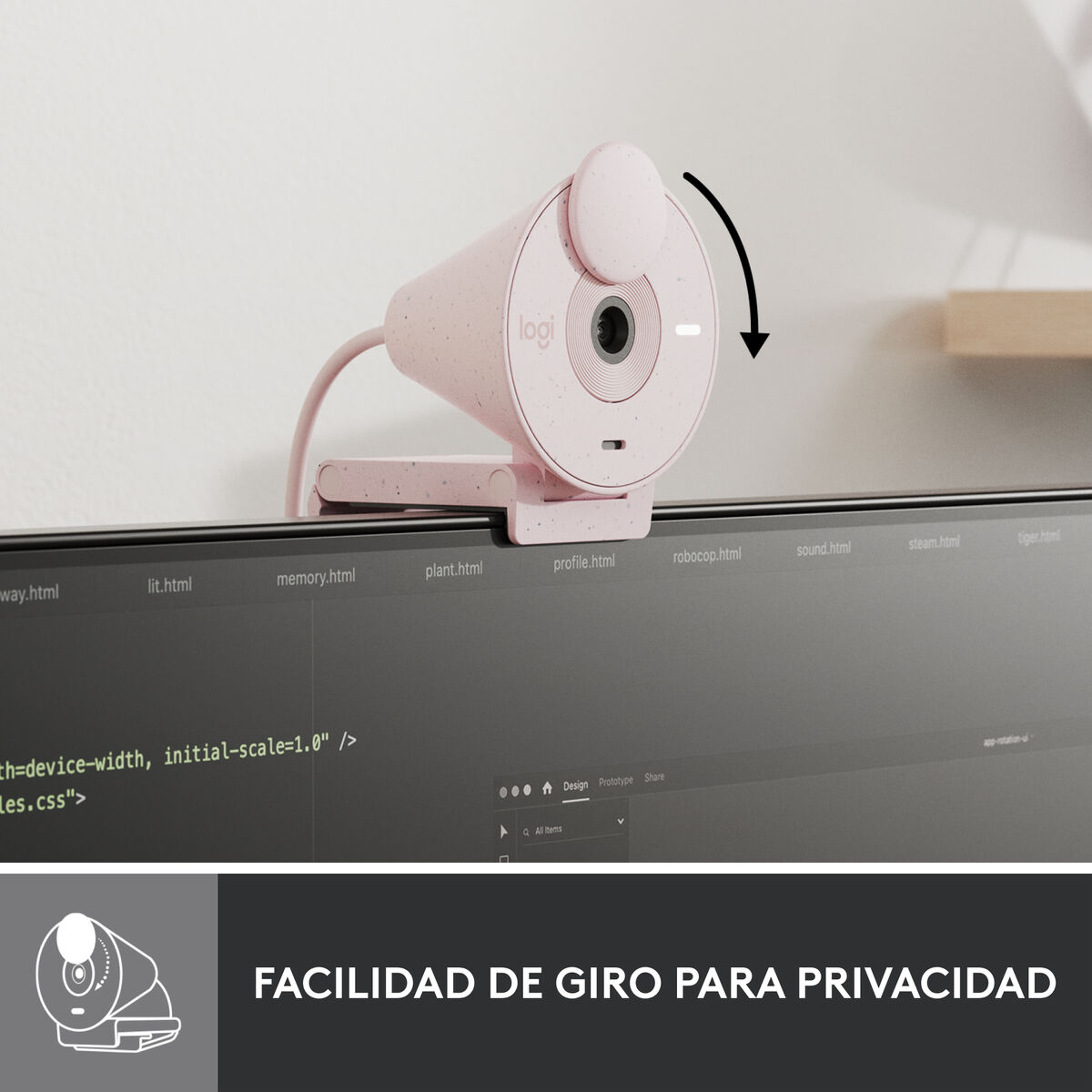 Webbkamera Logitech Brio 300 - 3