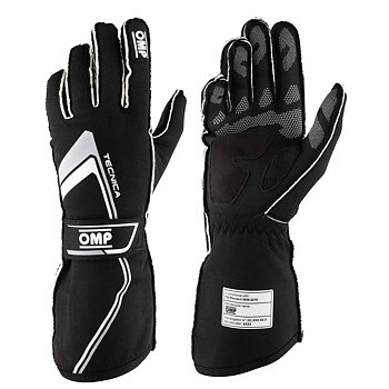 Handskar OMP TECNICA Svart XL FIA 8856-2018 (1 antal)