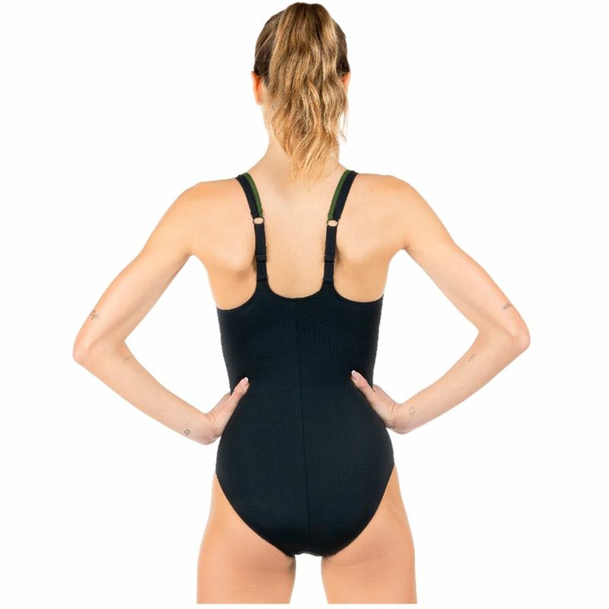 Baddräkt Dam Aquarapid Costume  Svart - 2
