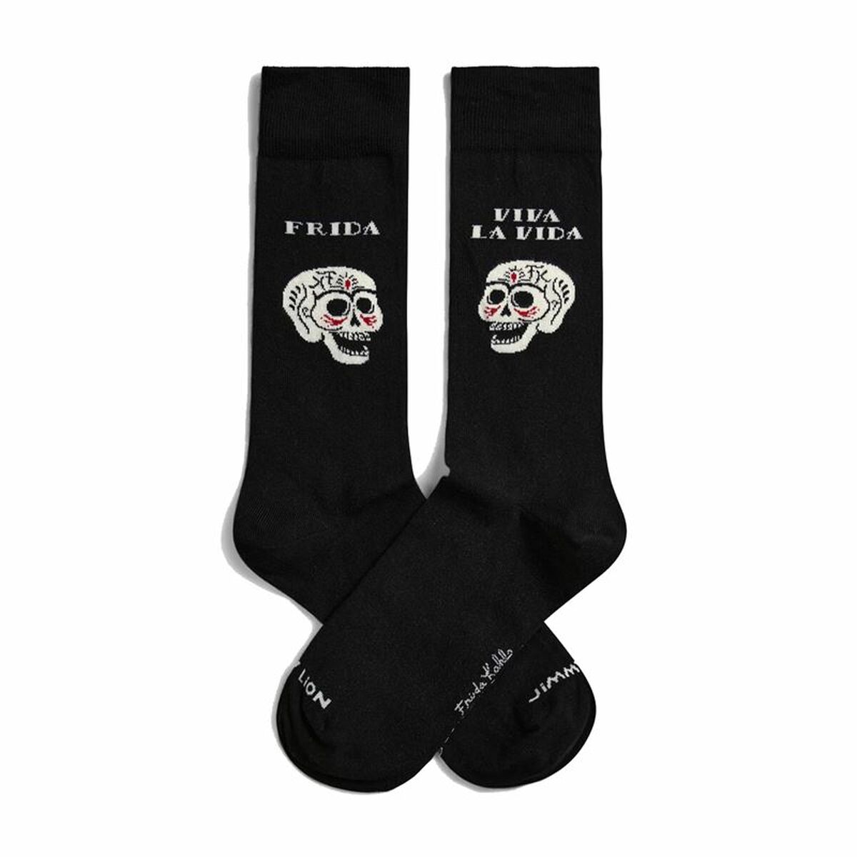 Strumpor Jimmy Lion Frida Viva La Vida Svart 41-46