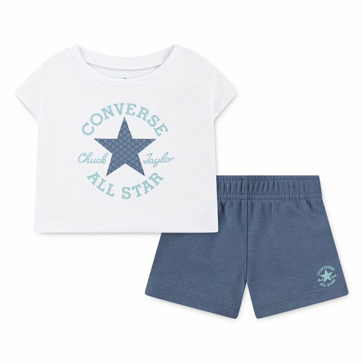 Set av kläder Converse Cnvg Boxy Tee Blå