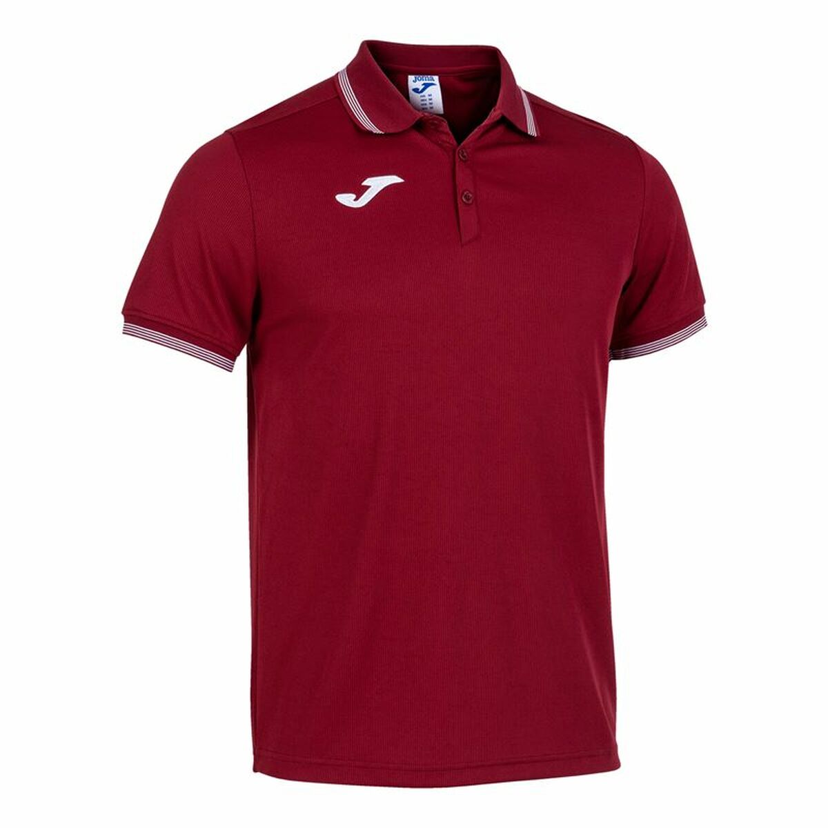 Polotröja kortärmad Herr Joma Sport Campus III Rödbrun L