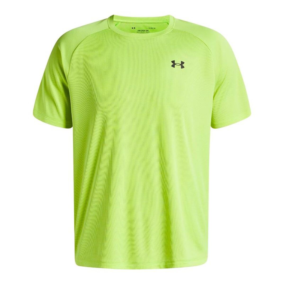 T-shirt med kortärm Herr Under Armour Tech Textured Limegrön