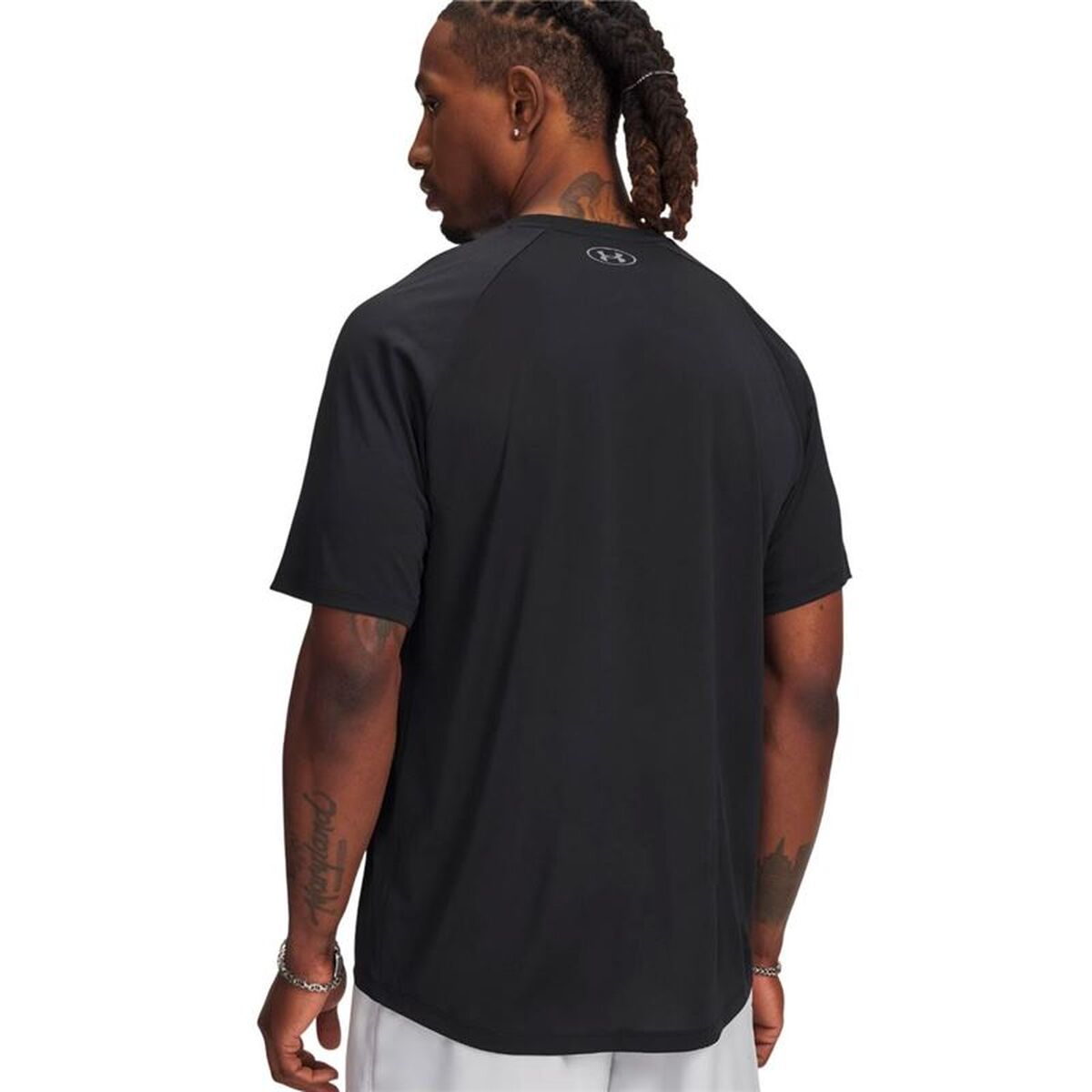 T-shirt med kortärm Herr Under Armour 6005116-001 Svart (XL) - 2