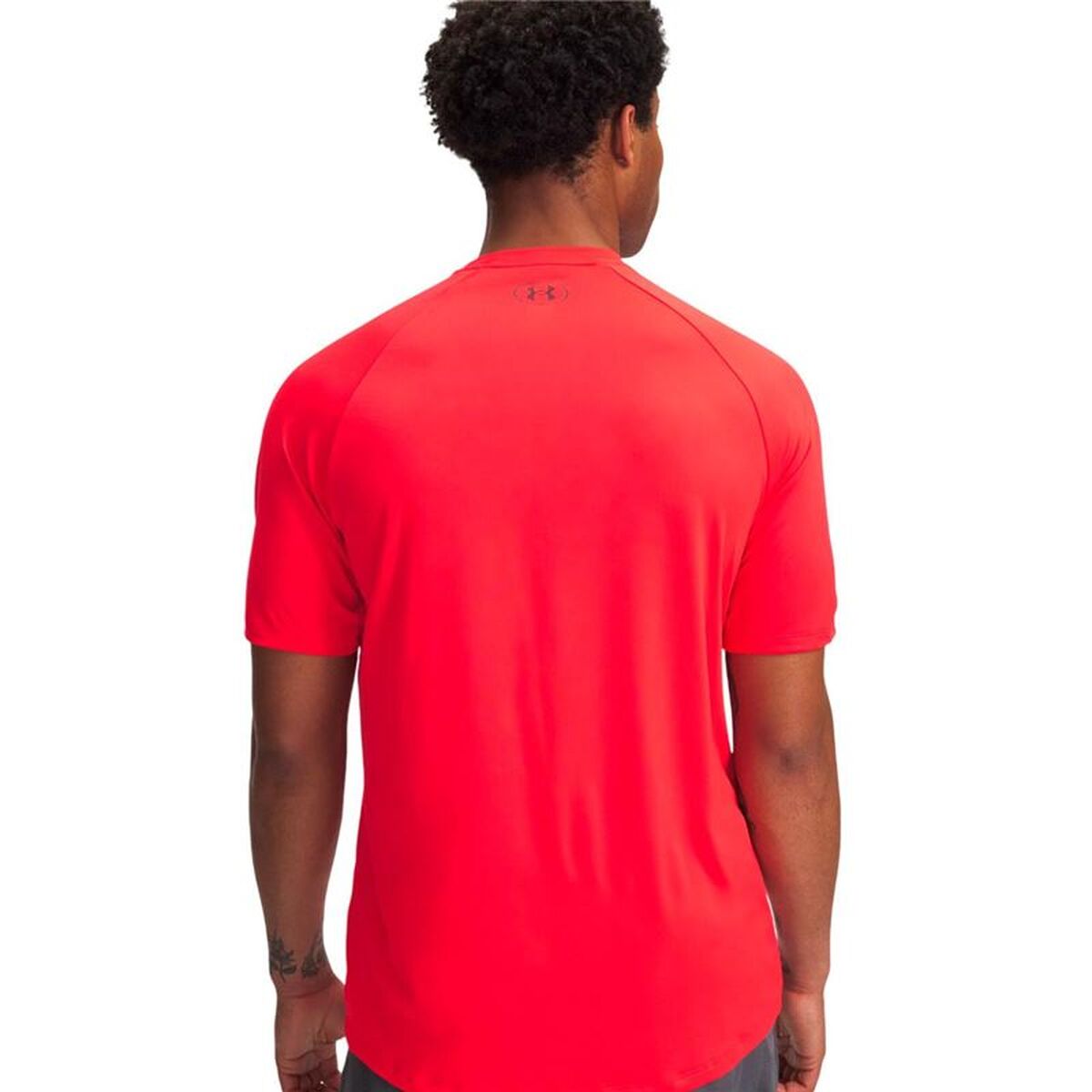 T-shirt med kortärm Herr Under Armour Tech Reflective Röd - 2