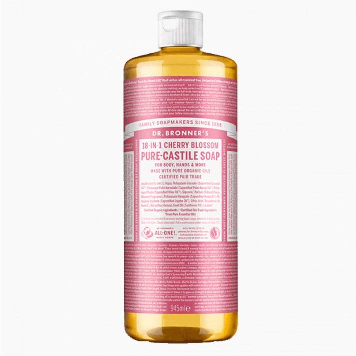 Flytande tvål Dr Bronner's Cherry Blossom 945 ml