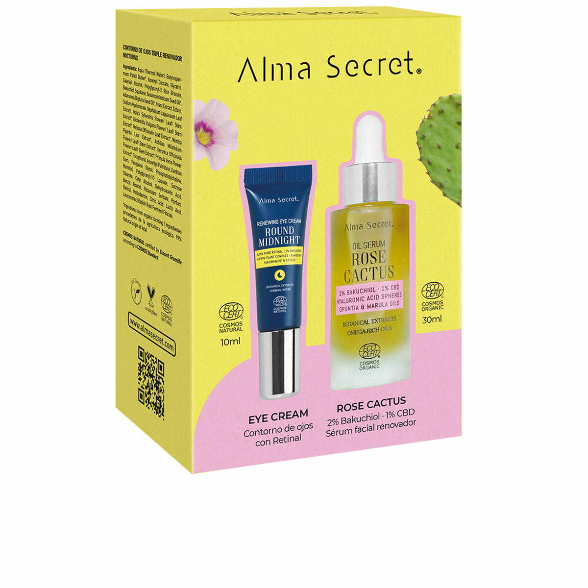 Skönhetsset Alma Secret FACIAL ALMA SECRET 10 ml 30 ml 2 Delar