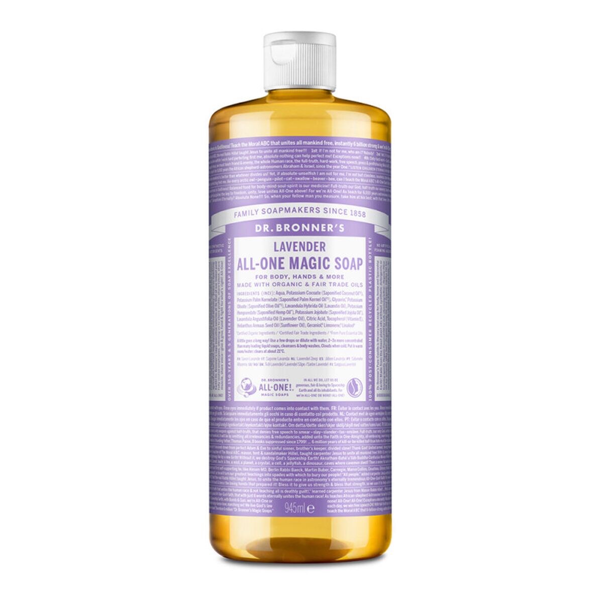 Flytande tvål Dr Bronner's Lavender 945 ml