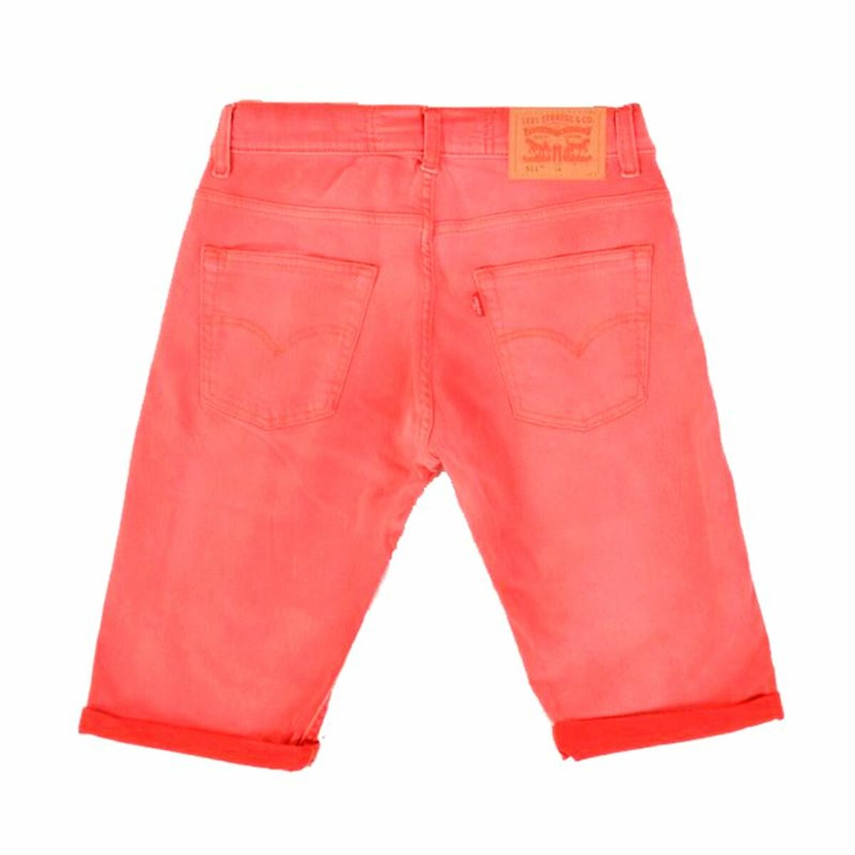 Jeansbyxor Barn Levi's 511 Slim Röd - 2