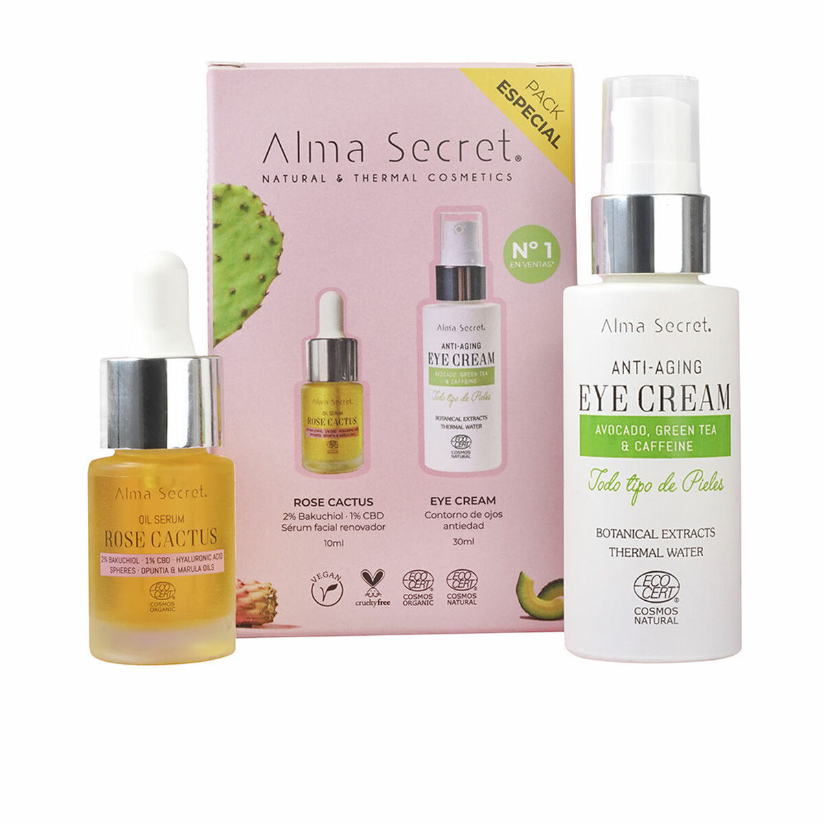 Skönhetsset Alma Secret FACIAL ALMA SECRET 30 ml 2 Delar