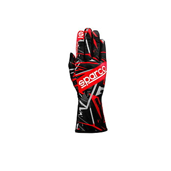 Handskar Sparco K-ROOKIE 10 Svart Röd