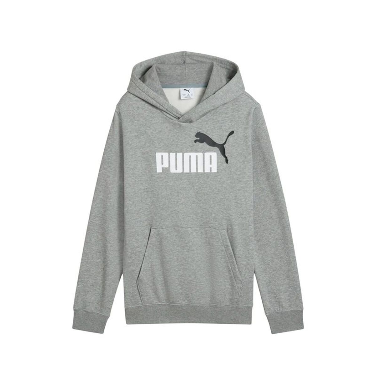 Tröja med huva Unisex Puma Essentials 2 Color No.1 Grå