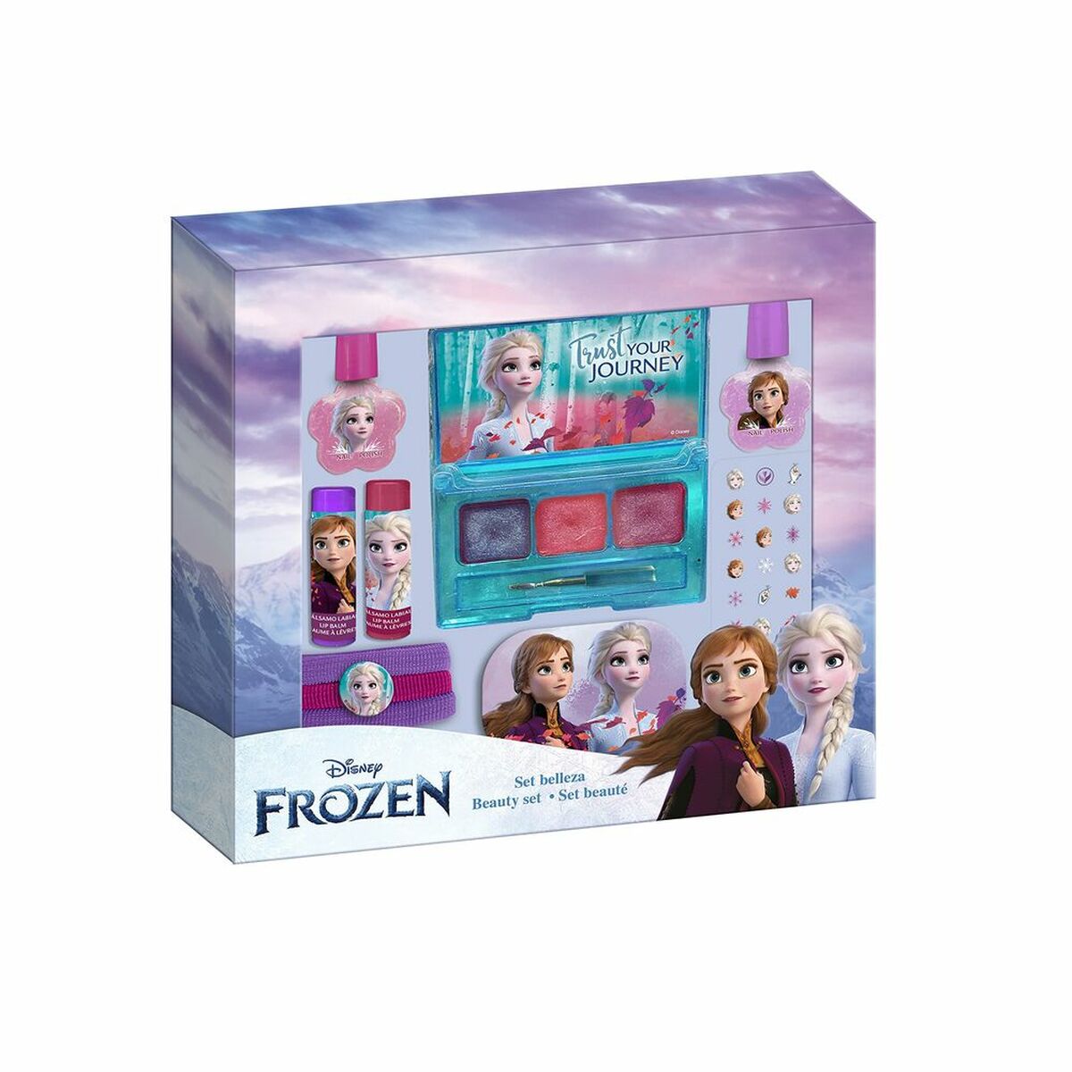 Sinkhållare Frozen Frozen Set Belleza 4 Delar