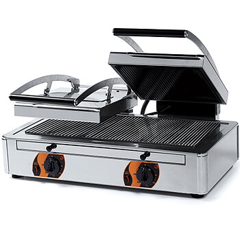 Kontaktgrill med Duplex plattor, 2x 250x250 mm